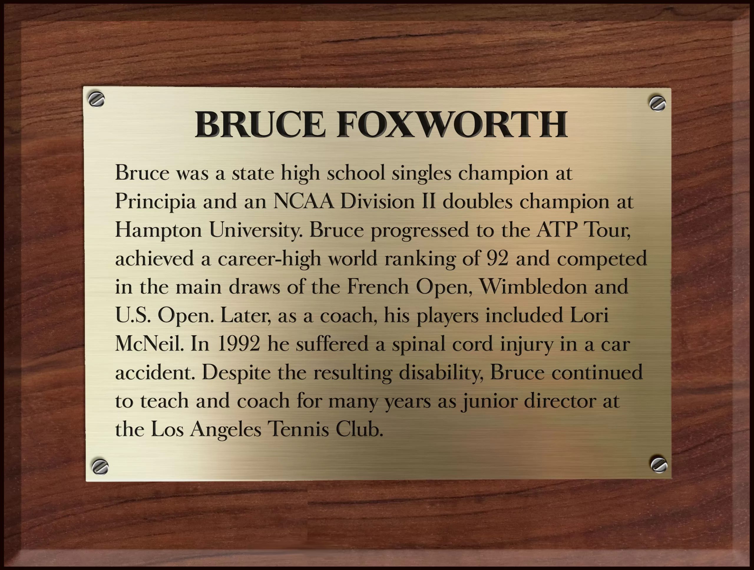 Bruce Foxworth