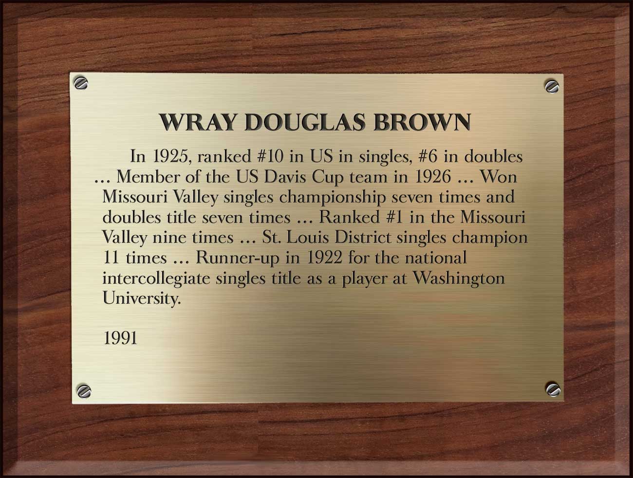 Wray D. Brown
