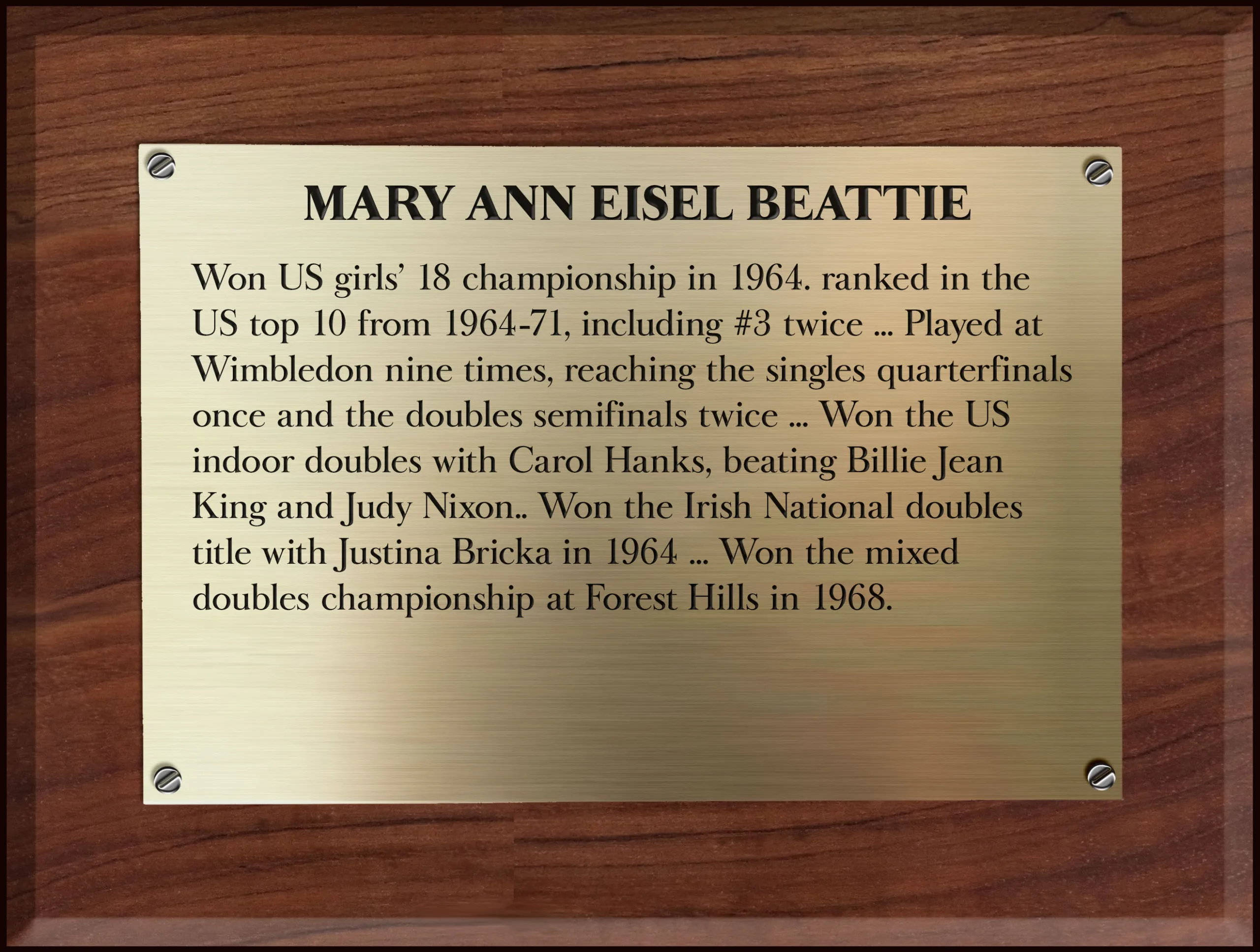 Mary Ann Eisel Beattie